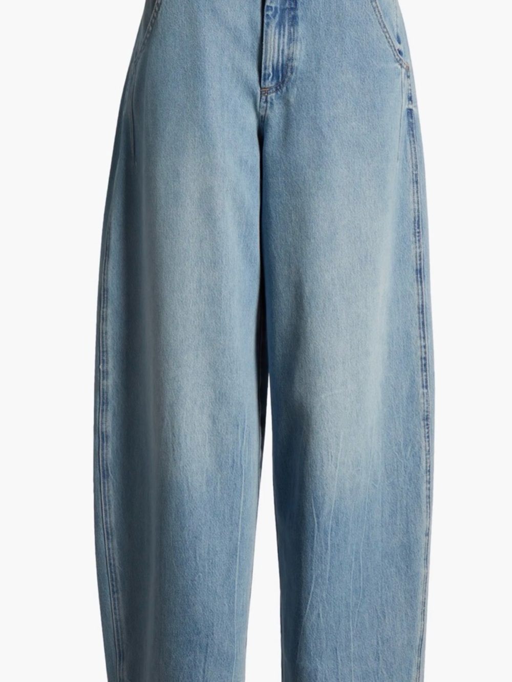 Pistola Light Wash Wide-Leg Jeans